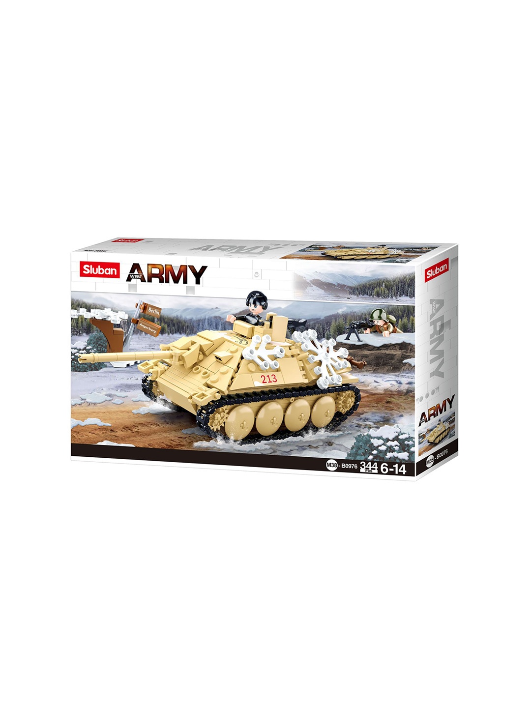 

Sluban Army Battle of Budapest Tank Destroyer, Beige