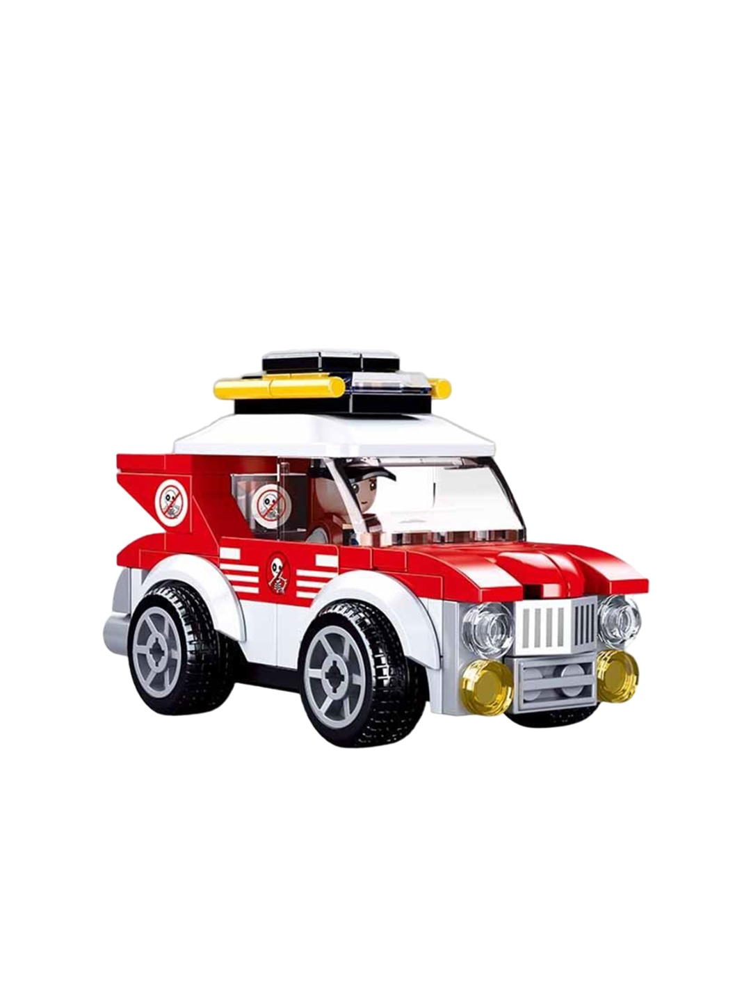 

Sluban Ambulance Building Blocks Kit, Red