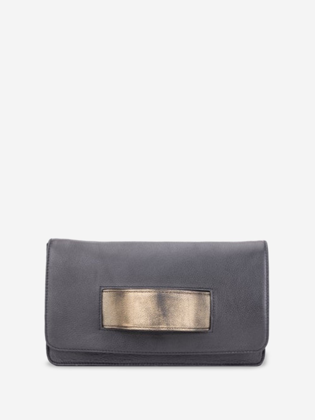 

Abelardo De Moda Leather Purse Clutch, Black