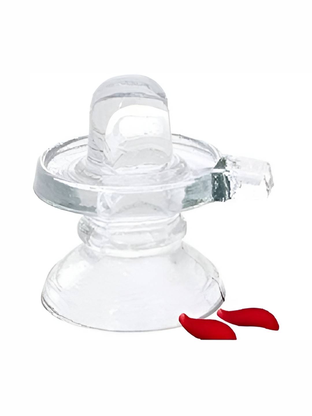 

Navyaksh Transparent Religious Glass Showpiece