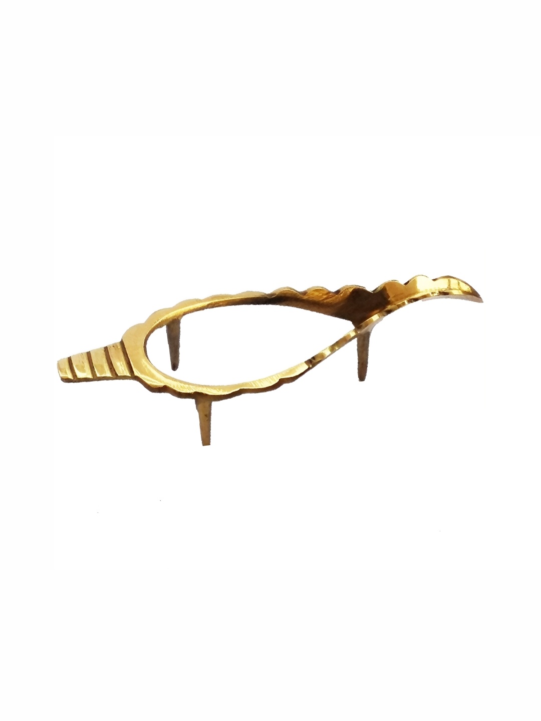 

Navyaksh Gold-Toned Shankha Stand Religious Idol Showpiece