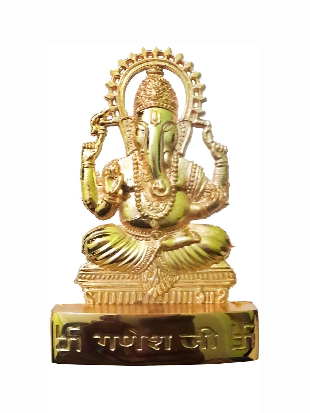 

Navyaksh Gold-Toned Religious Idol Showpiece