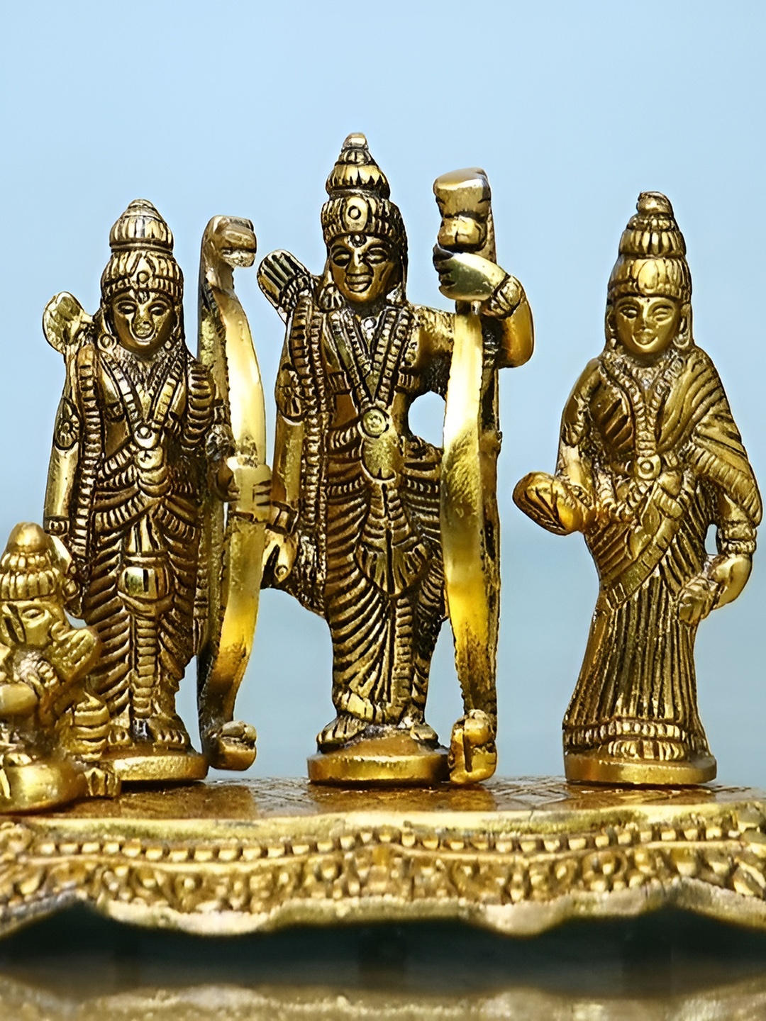 

Navyaksh Gold Toned Religious Idol Showpiece