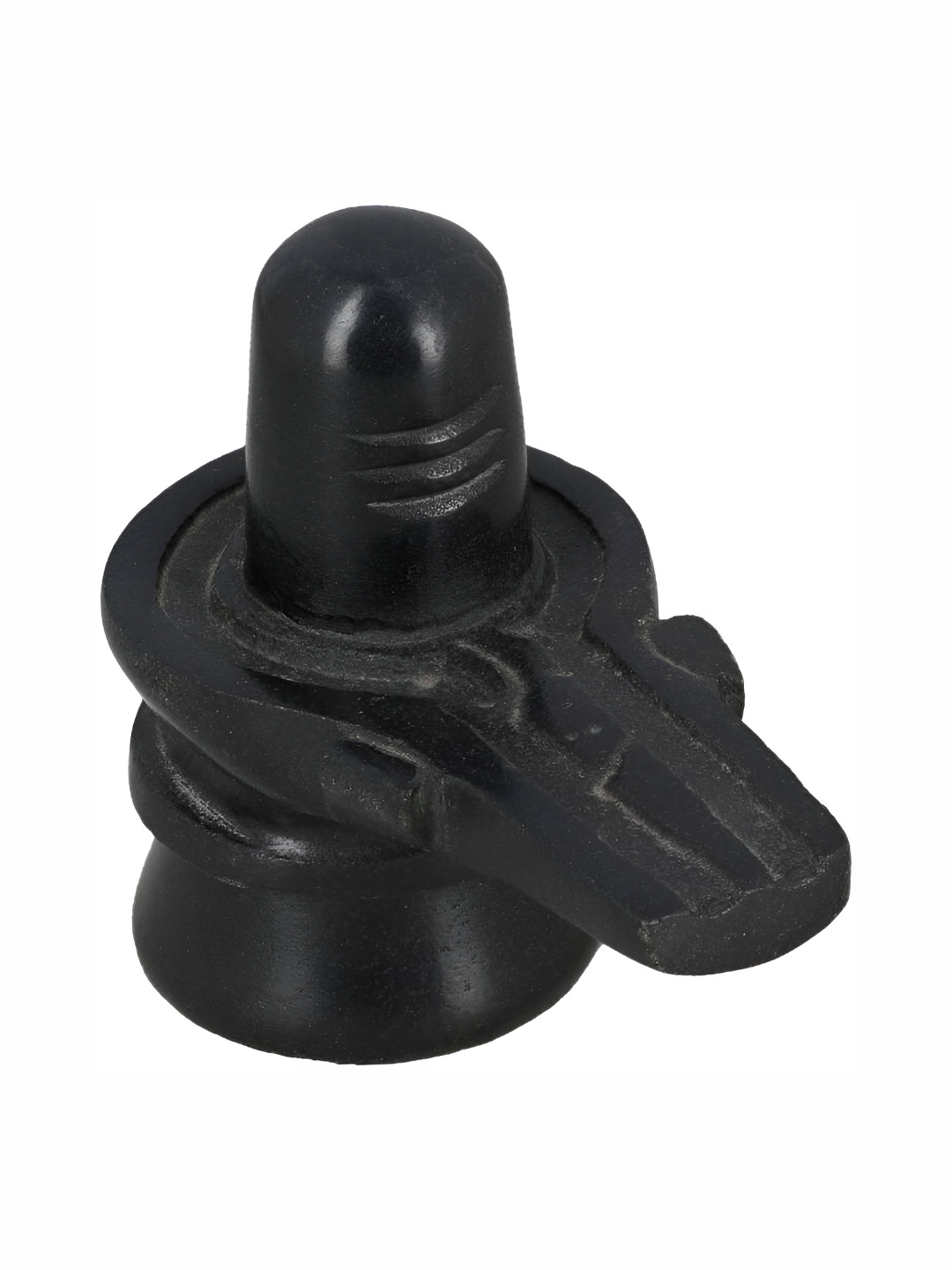 

Navyaksh Black Marble Shiva Lingam Showpiece