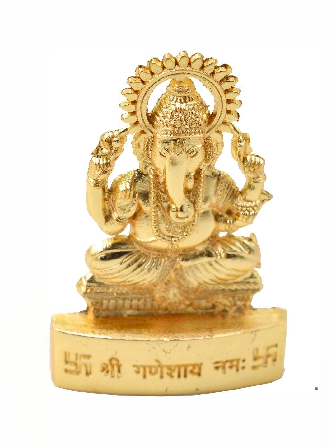 

Navyaksh Gold Toned Brass Religious Idol Showpiece