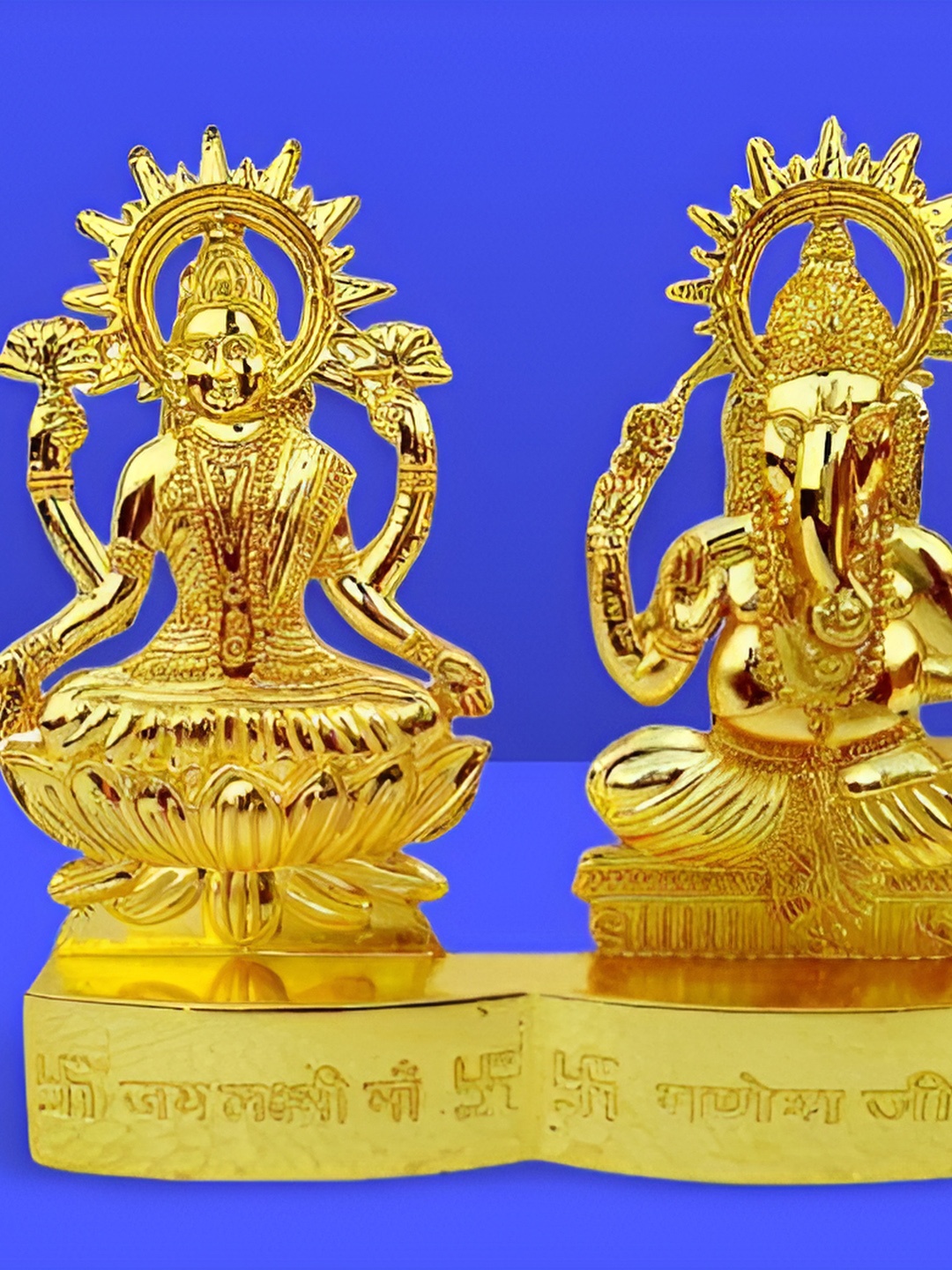

Navyaksh Gold-Toned Idol Religious Showpiece