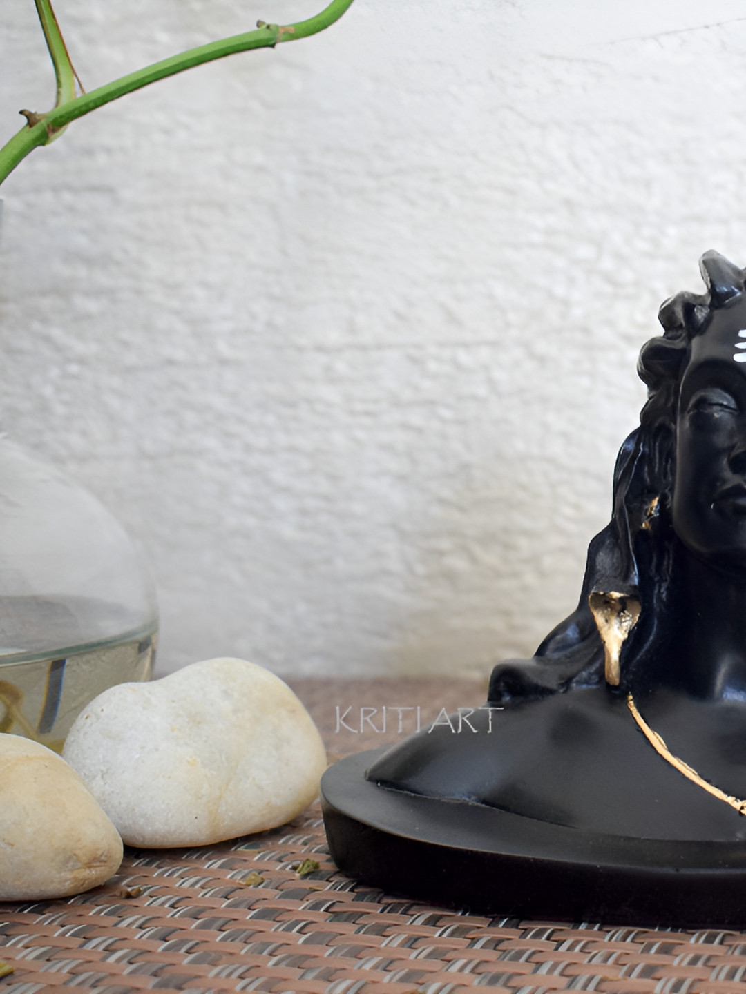 

Navyaksh Black Adhi Yogi Showpiece