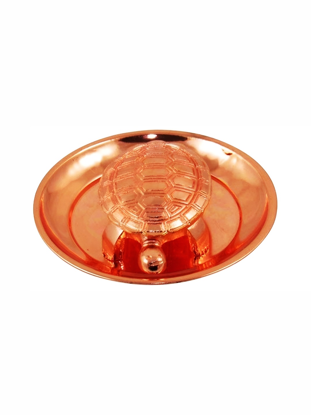 

Navyaksh Copper-Toned Tortois Figurine Showpiece