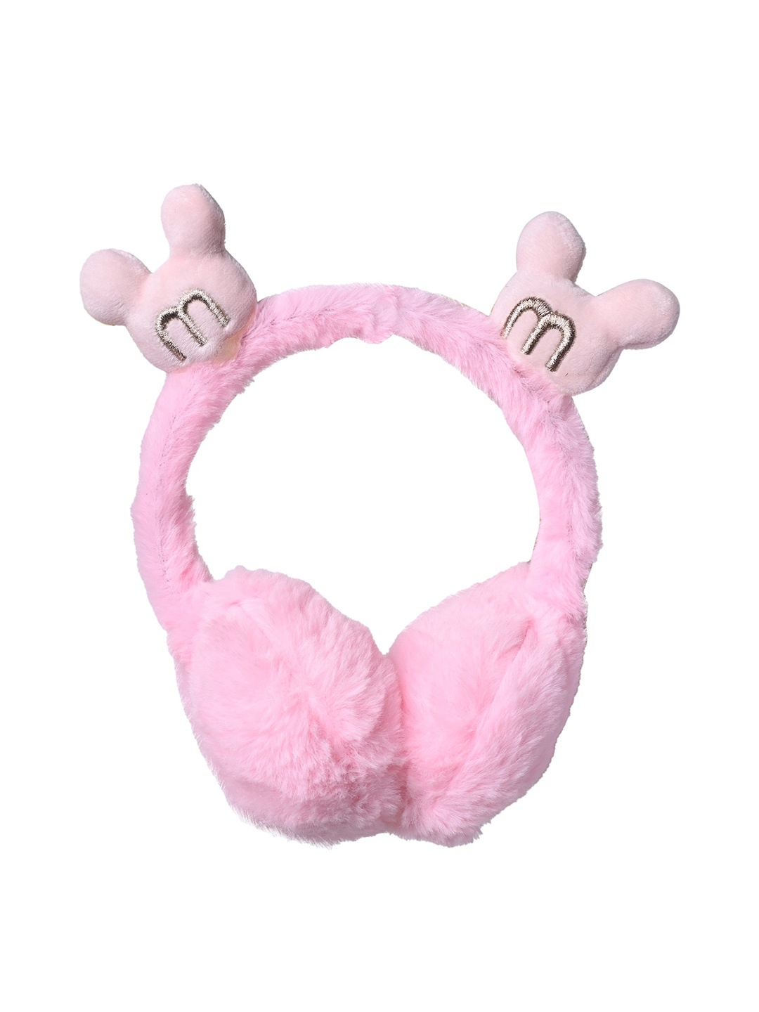

KID-O-WORLD Girls Self Design Earmuff, Pink