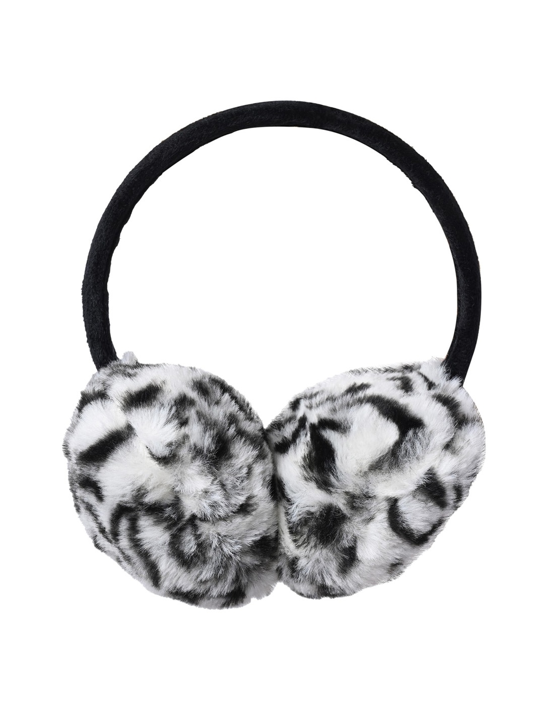 

KID-O-WORLD Kids Girls Fur Earmuffs, Black