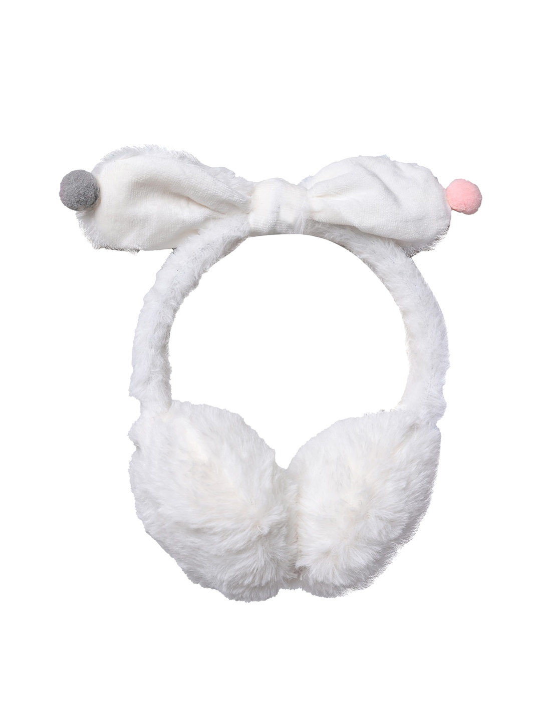 

KID-O-WORLD Kids Knotted Earmuffs, White