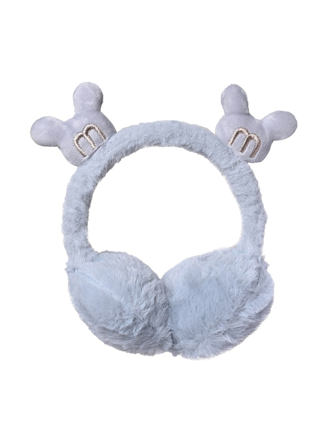 

KID-O-WORLD Kids Fur Detail Earmuff, Grey