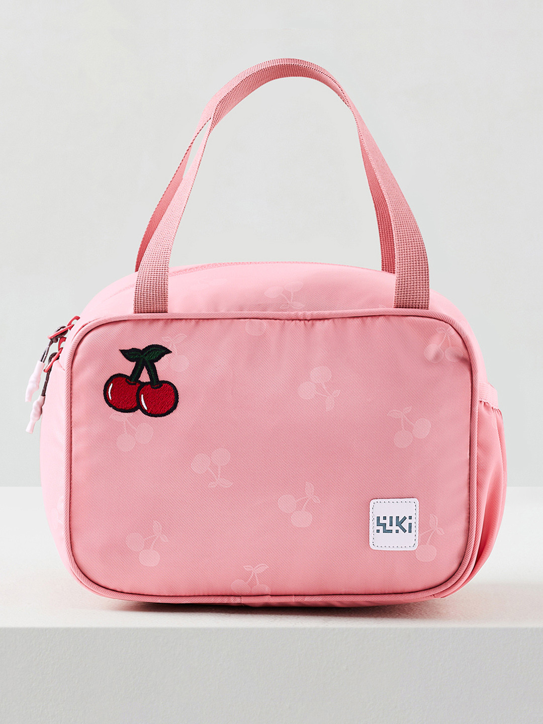 

Wildcraft Printed Scratch Resistant Lunch Bags Travel Accessory, Pink