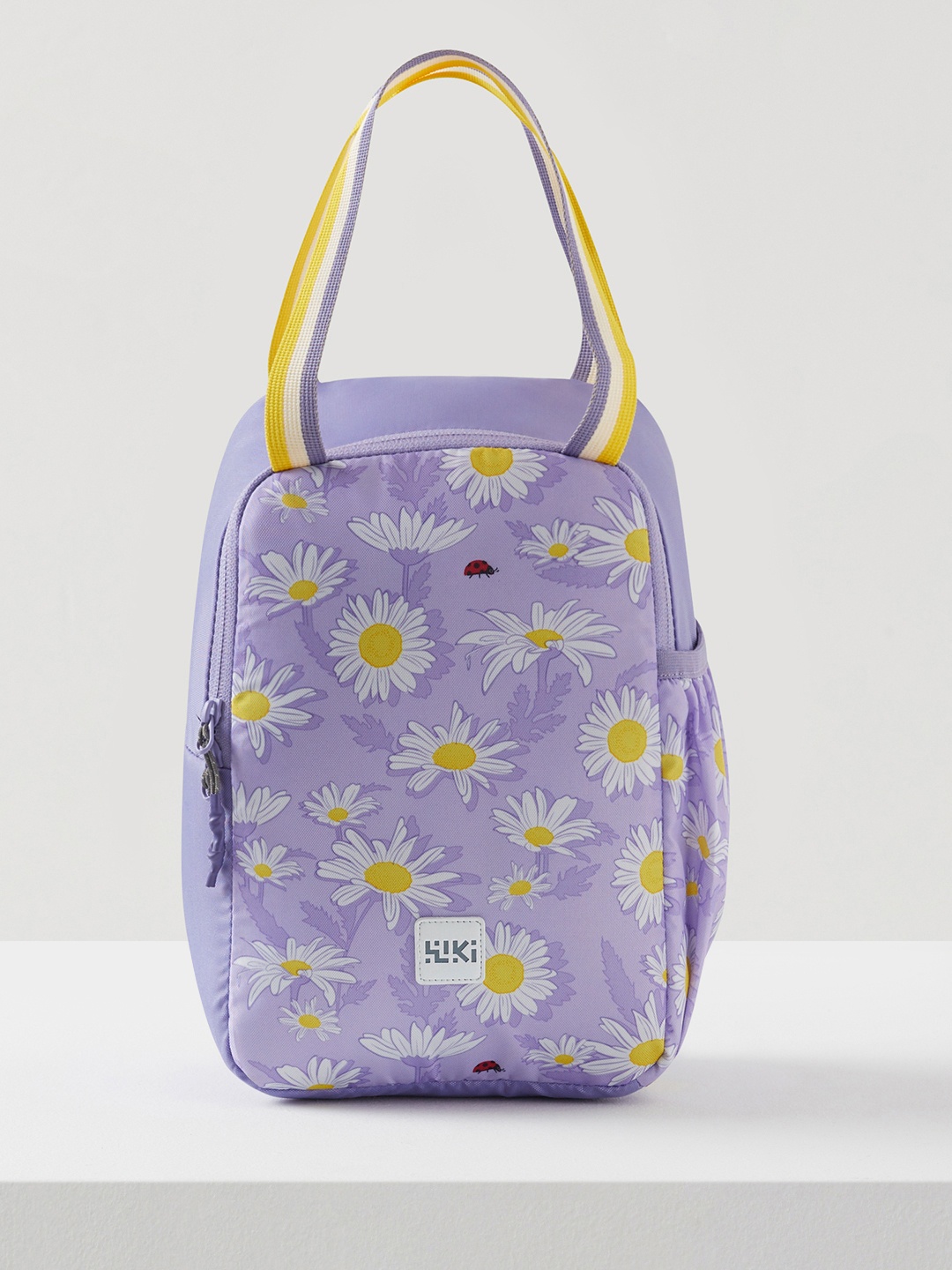 

Wildcraft Floral Printed Scratch Resistant Lunch bags Travel Accessory, Lavender