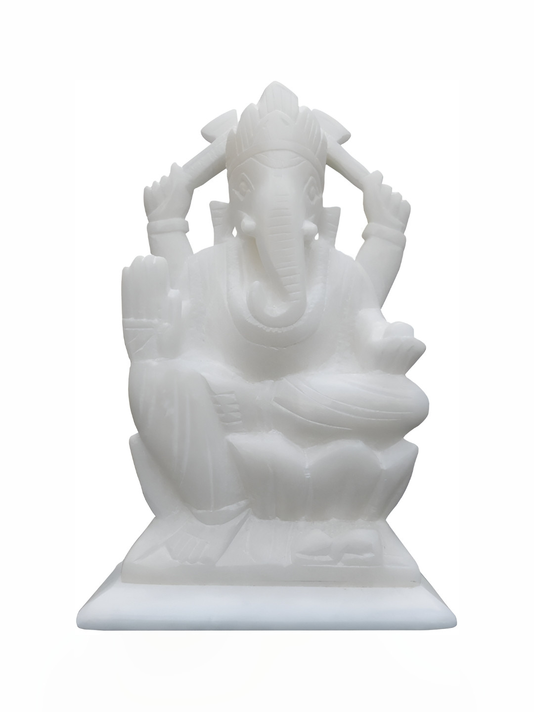

Navyaksh White Religious Idol Showpiece