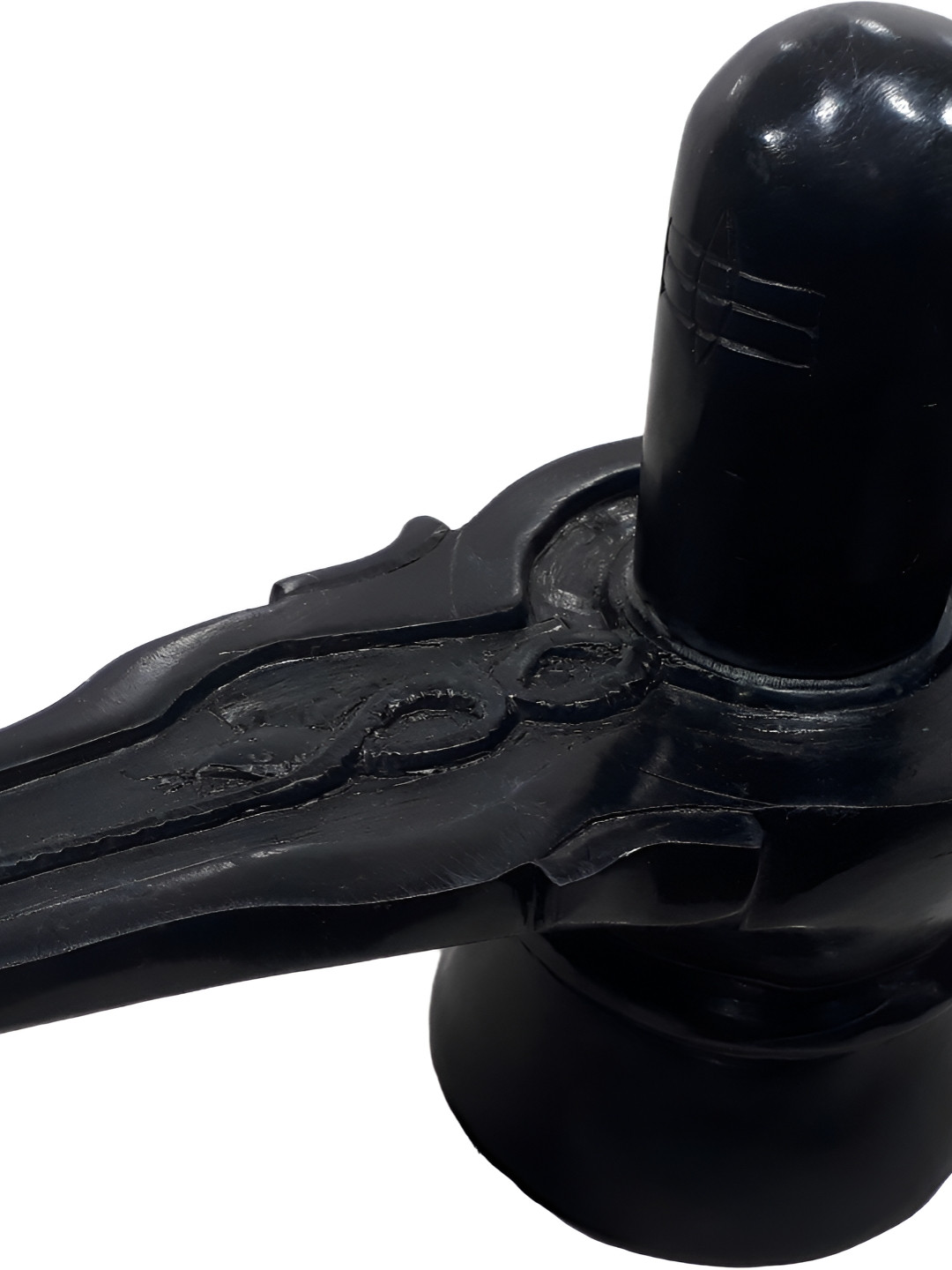 

Navyaksh Black Marble Shiva Lingam Showpiece