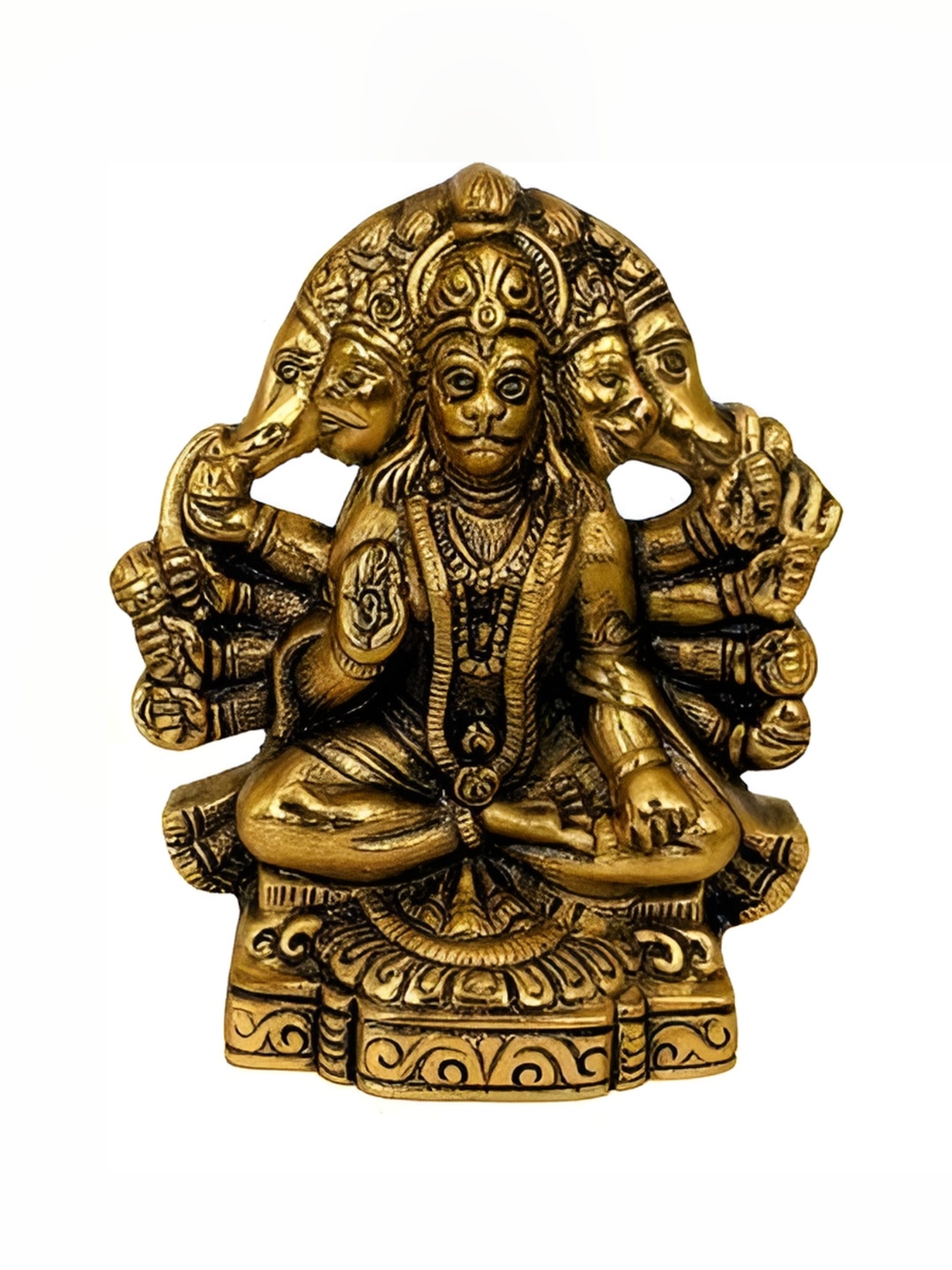 

Navyaksh Gold-Toned Metal Religious Showpiece