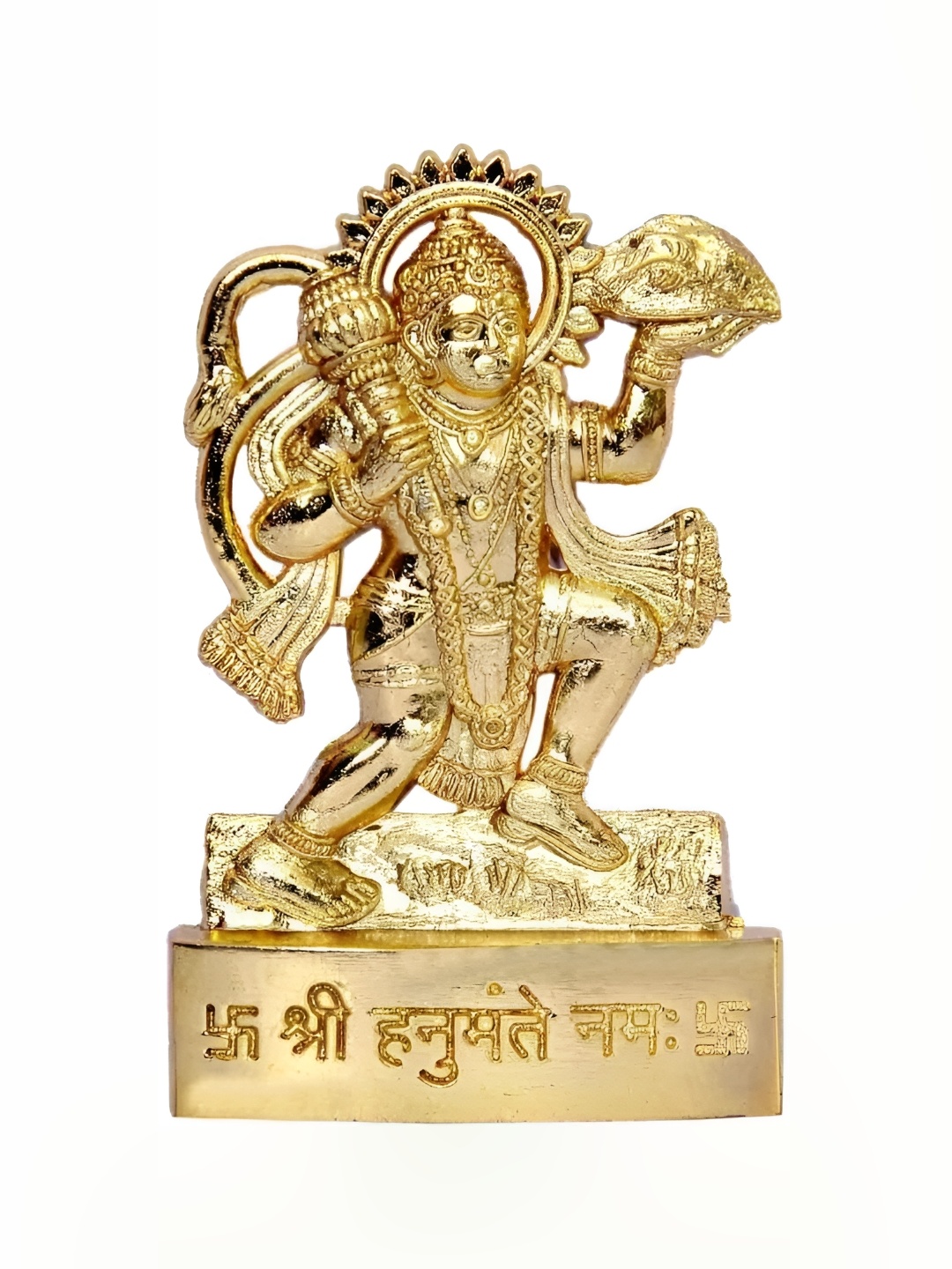 

Navyaksh Gold Toned Religious Idol Brass Showpiece