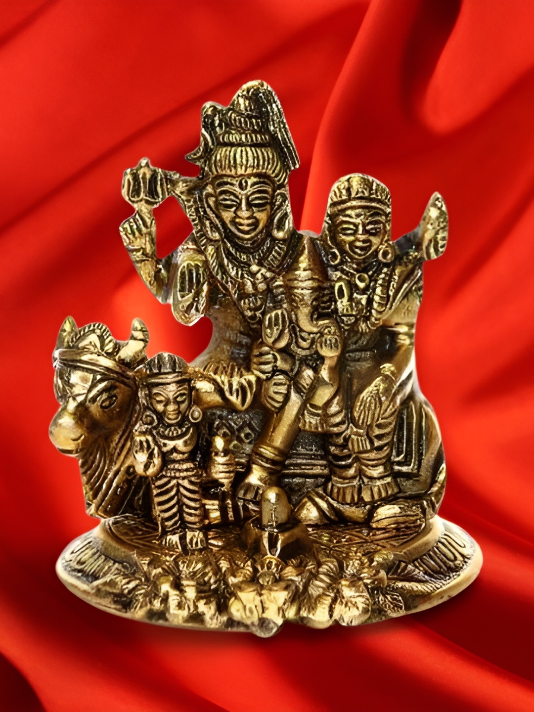 

Navyaksh Gold-Toned Religious Idol Showpiece