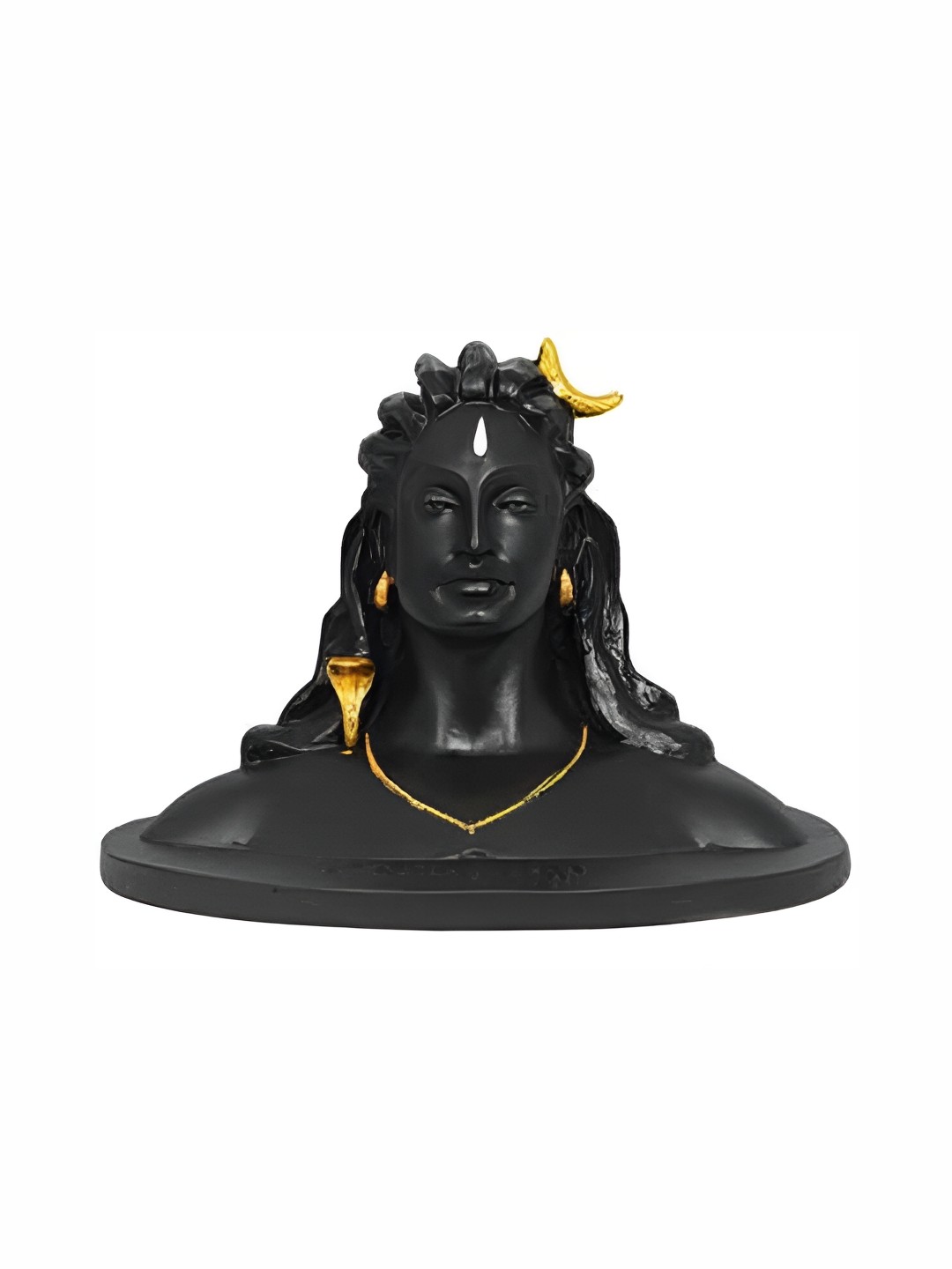 

Navyaksh Black & Gold Toned Religious Idol Showpiece