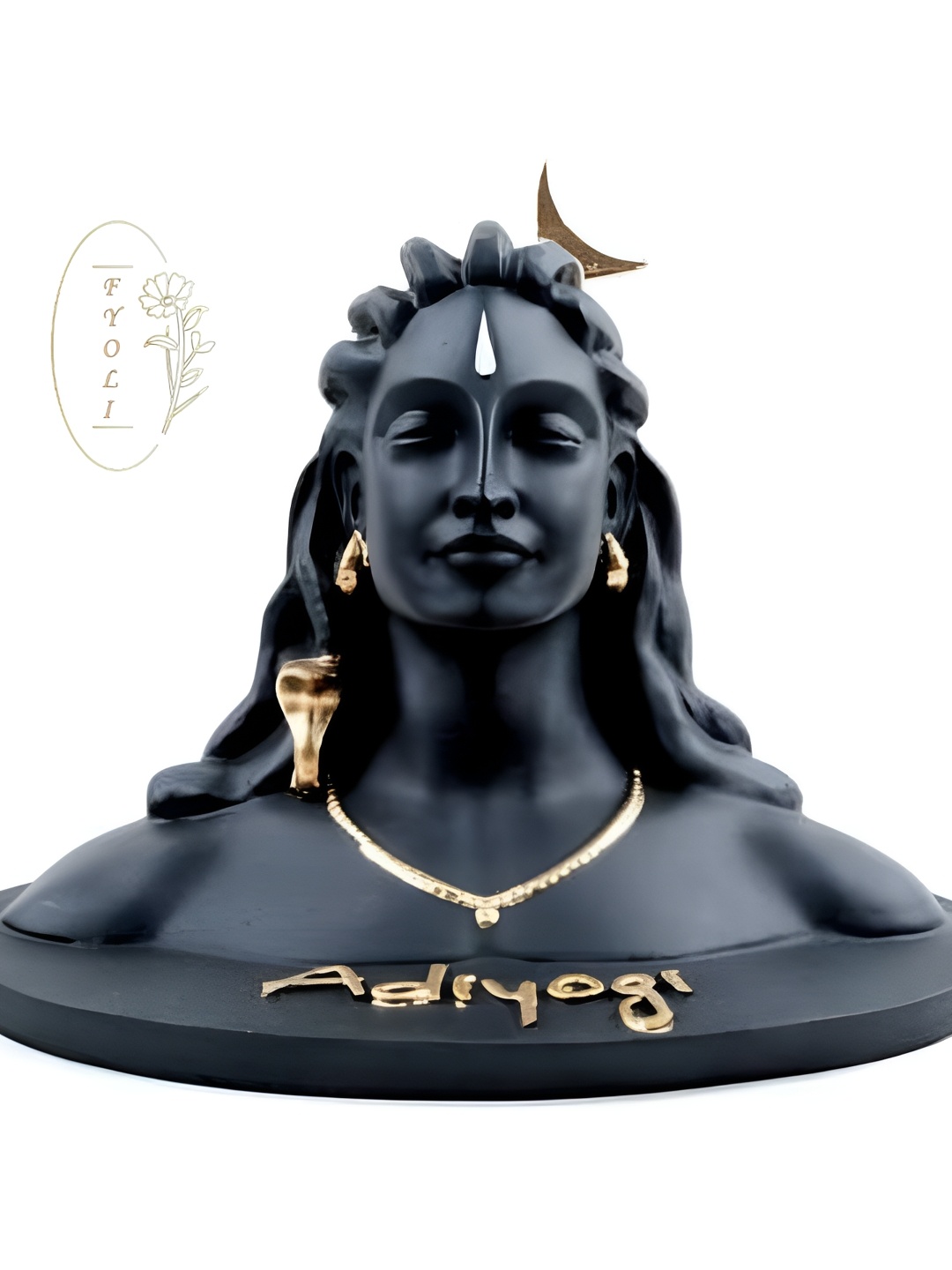 

Navyaksh Black Marble Siva Showpiece