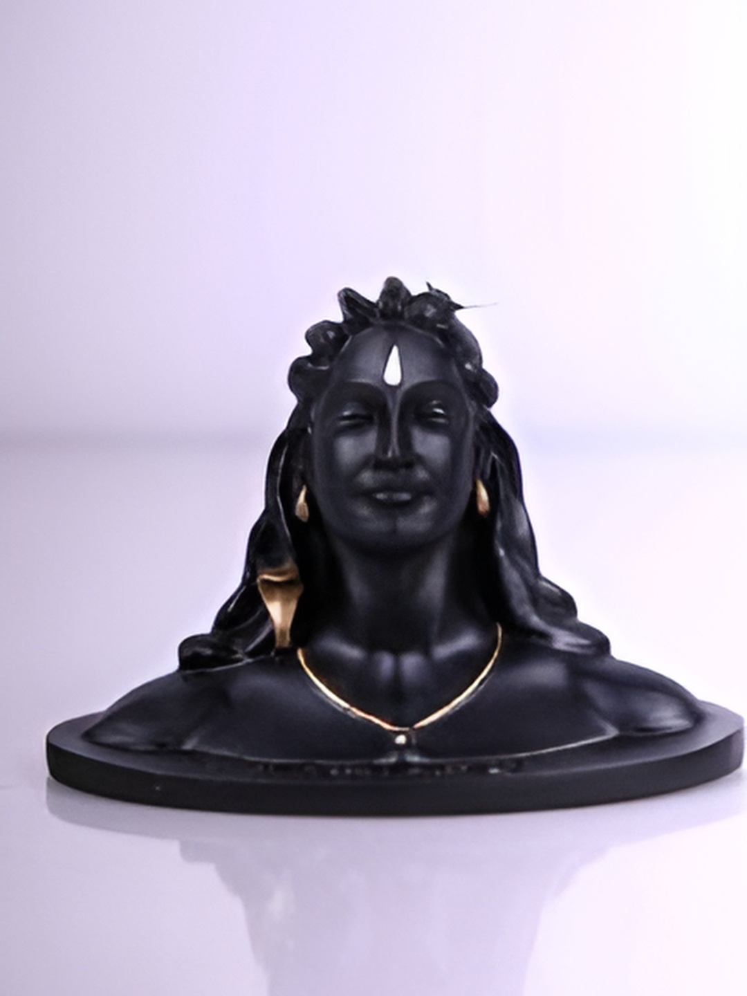 

Navyaksh Black Gold Toned Religious Idol Showpiece