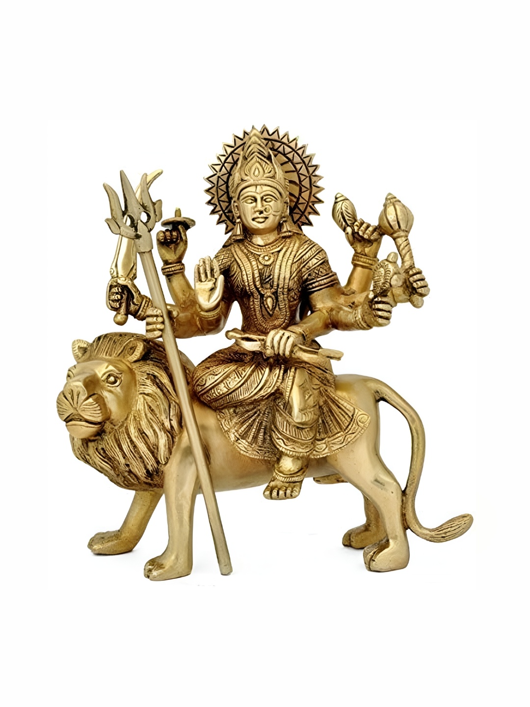 

Navyaksh Gold Toned Religious Idol Showpiece
