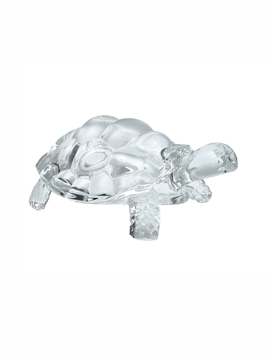 

Navyaksh White Glass Turtle Showpiece