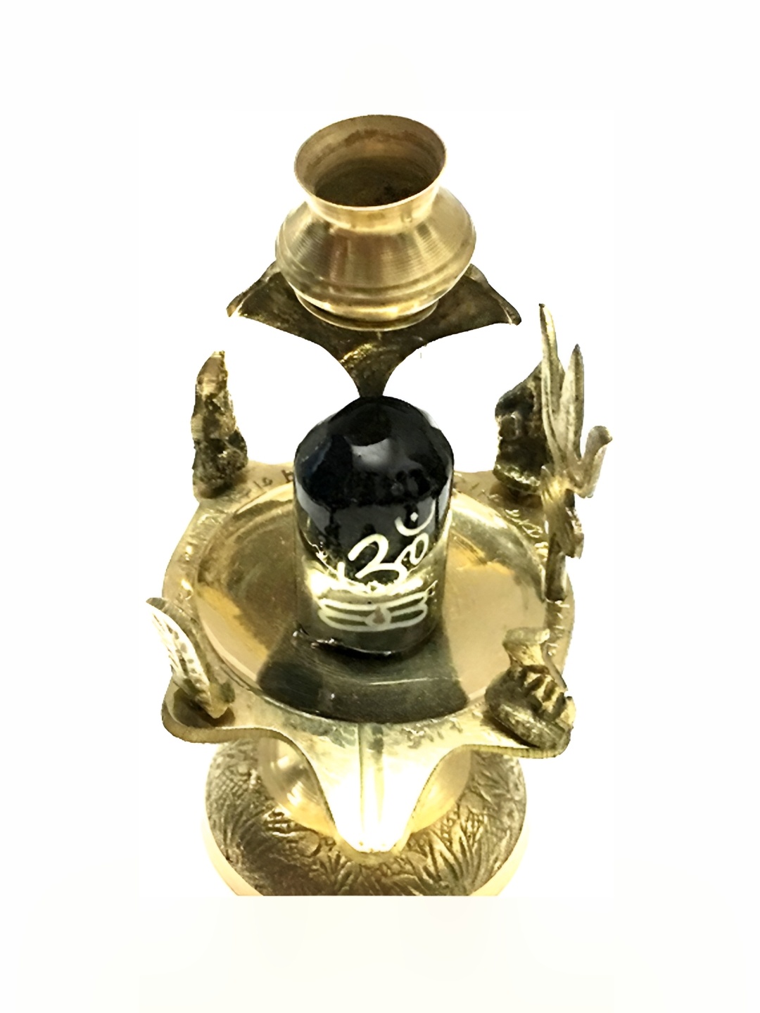 

Navyaksh Yellow & Black Religious Brass Showpiece