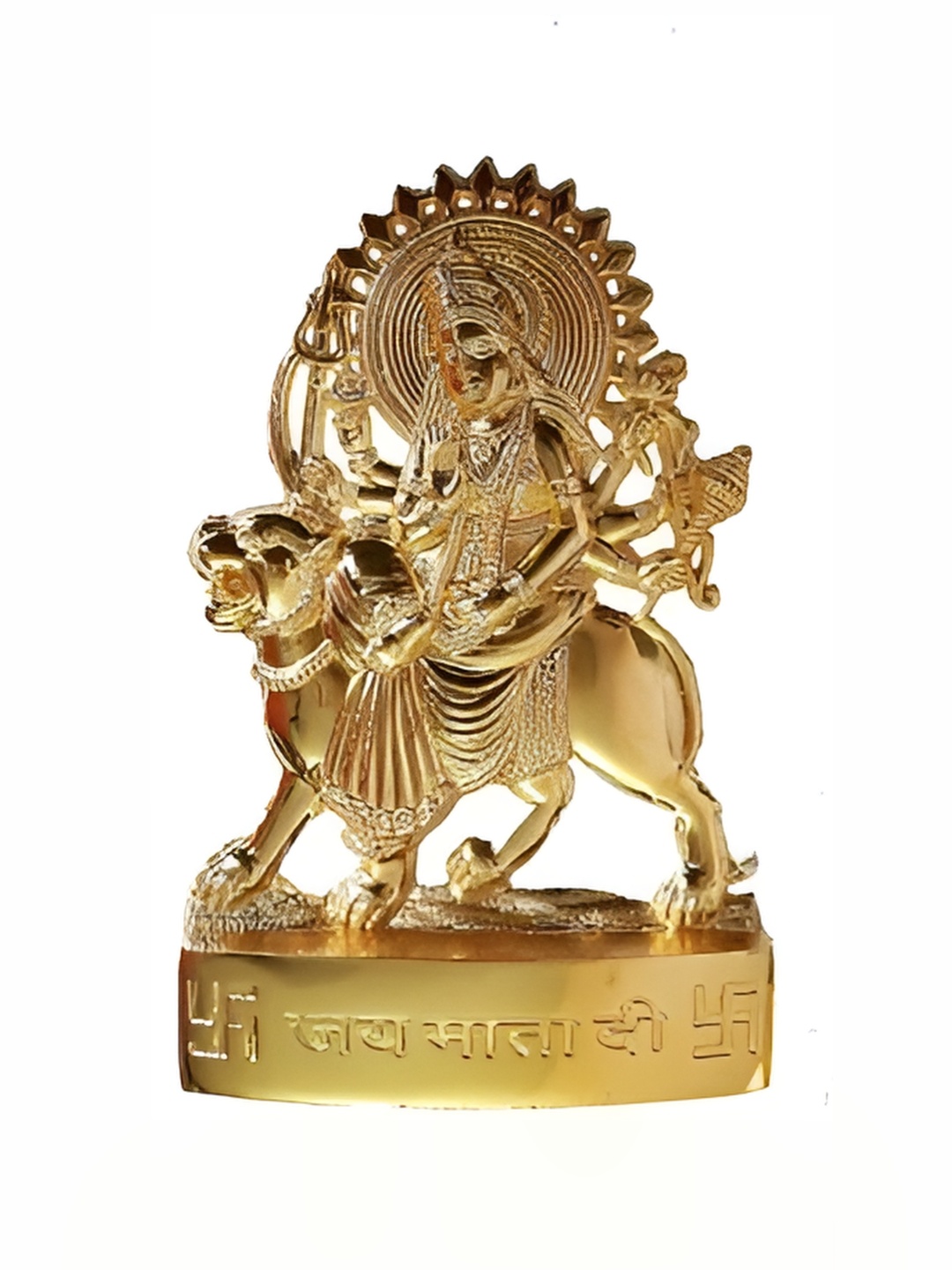 

Navyaksh Gold-Toned Idol Religious Showpiece
