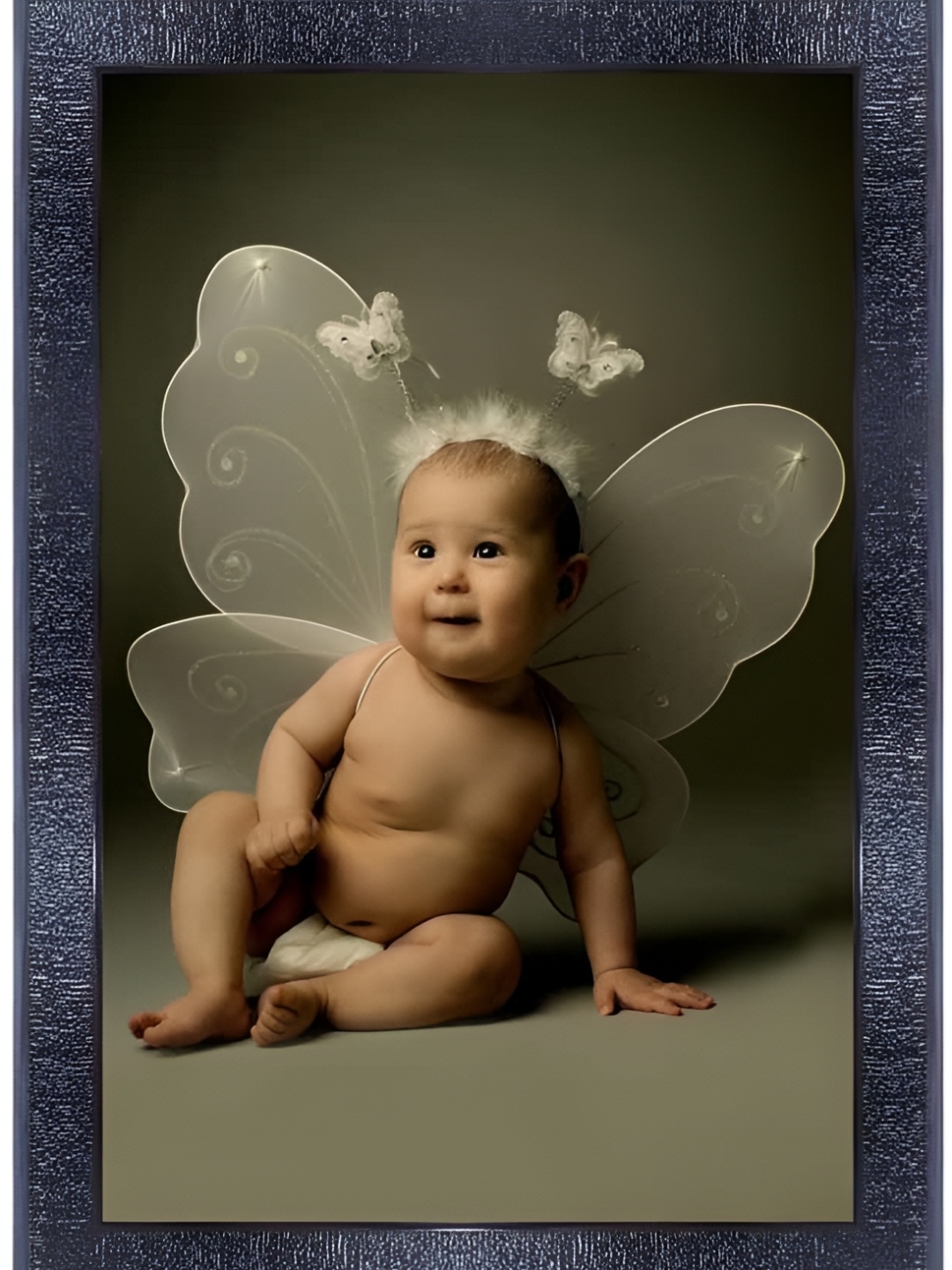 

PnF Black & Nude-Coloured Wooden Painting Wall Art