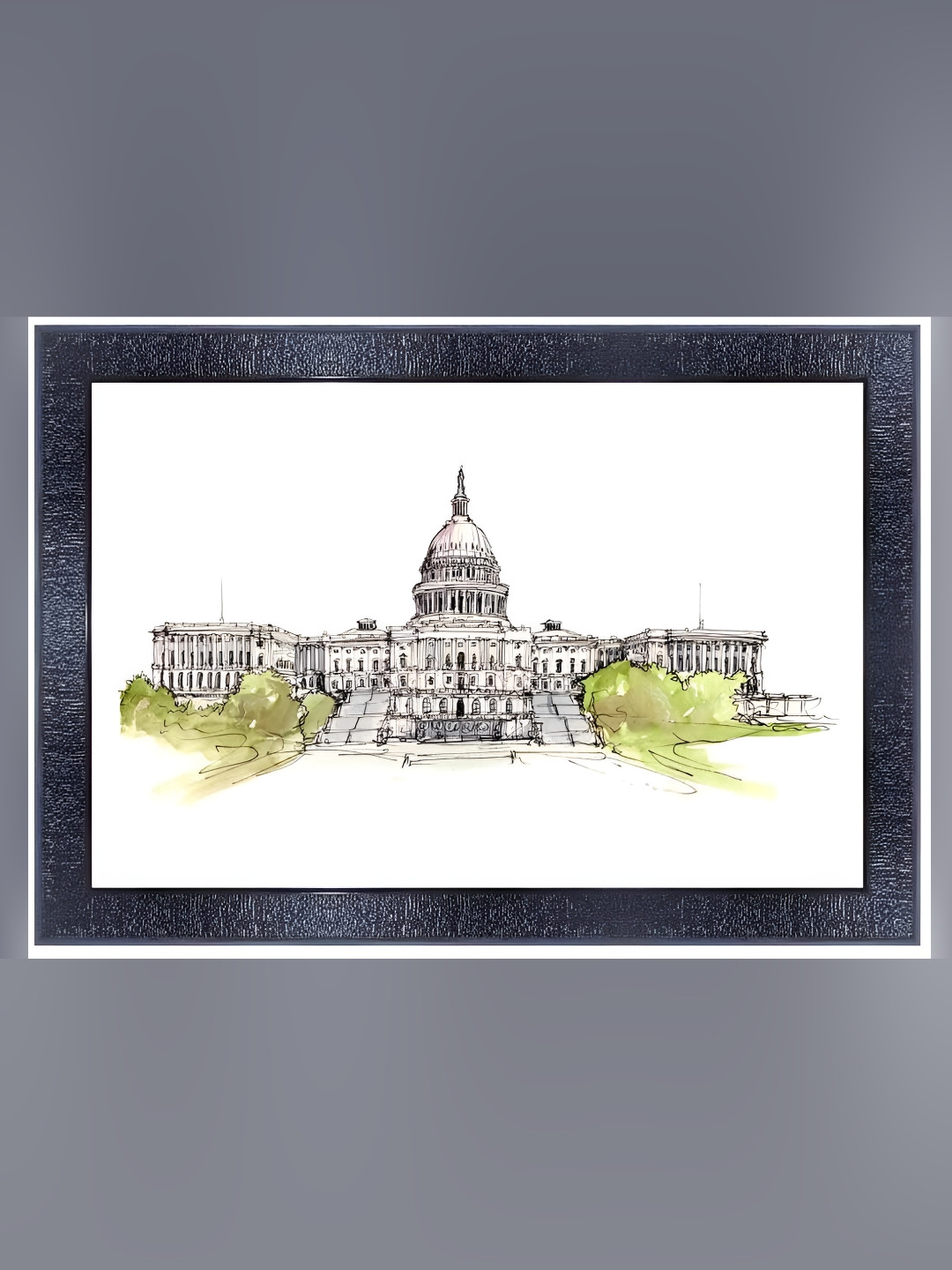 

PnF Black & White Wooden Painting Wall Art