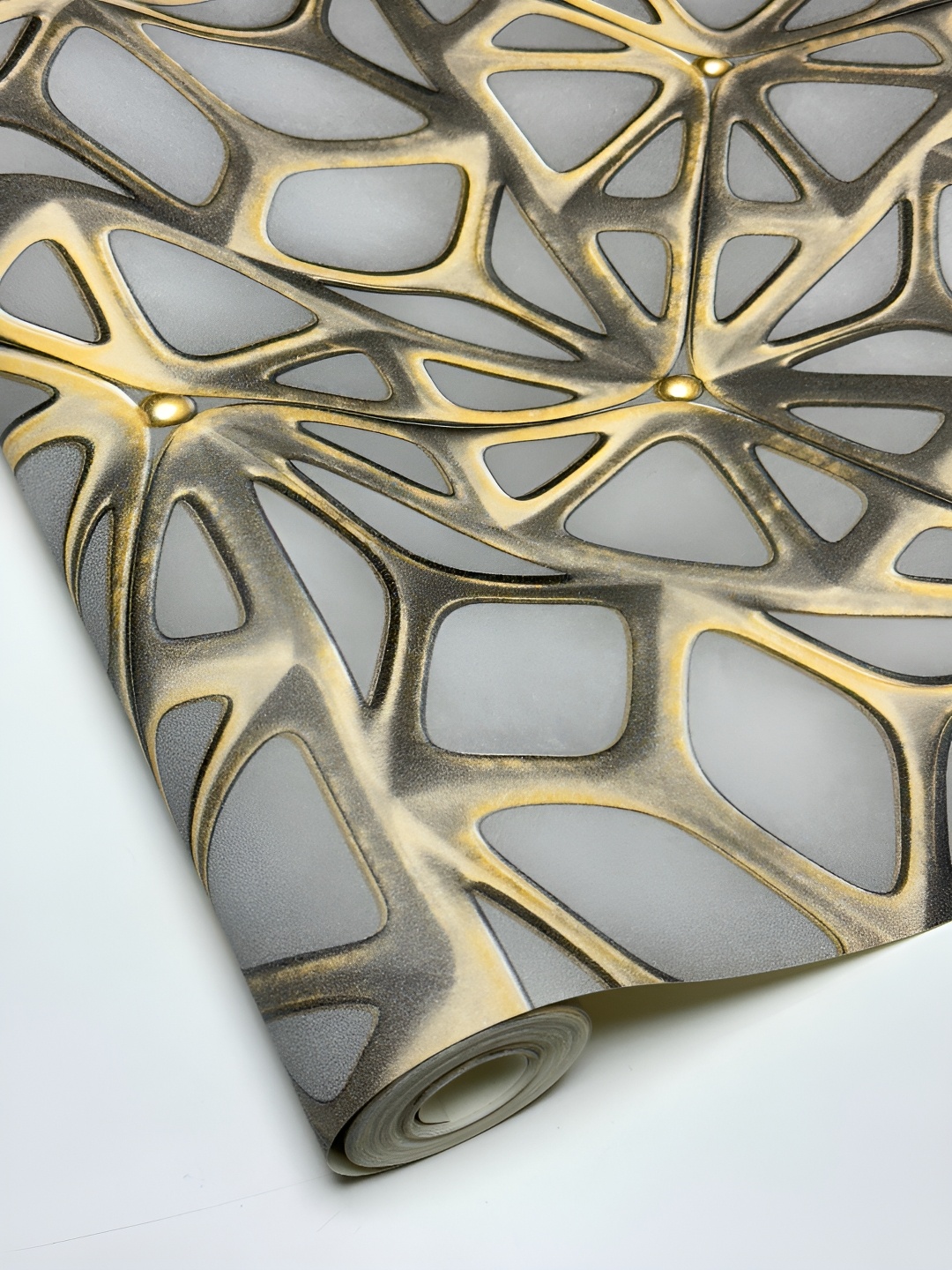 

Rosecraft Grey Abstract Printed Wall Sticker