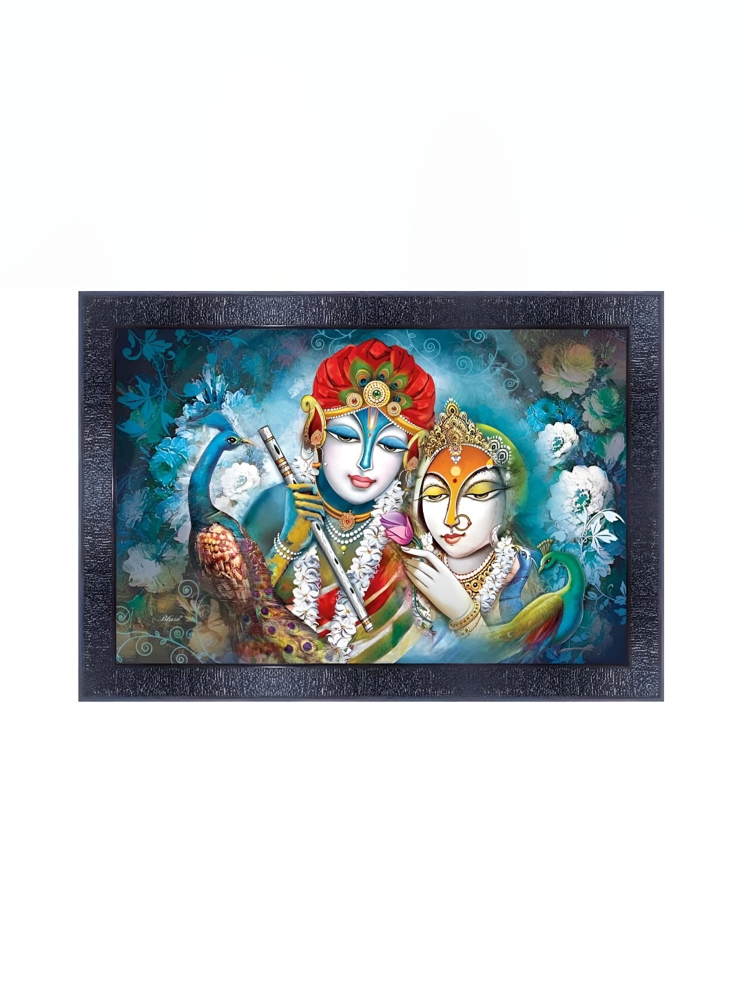 

PnF Black & White Wooden Religious Painting Wall Art