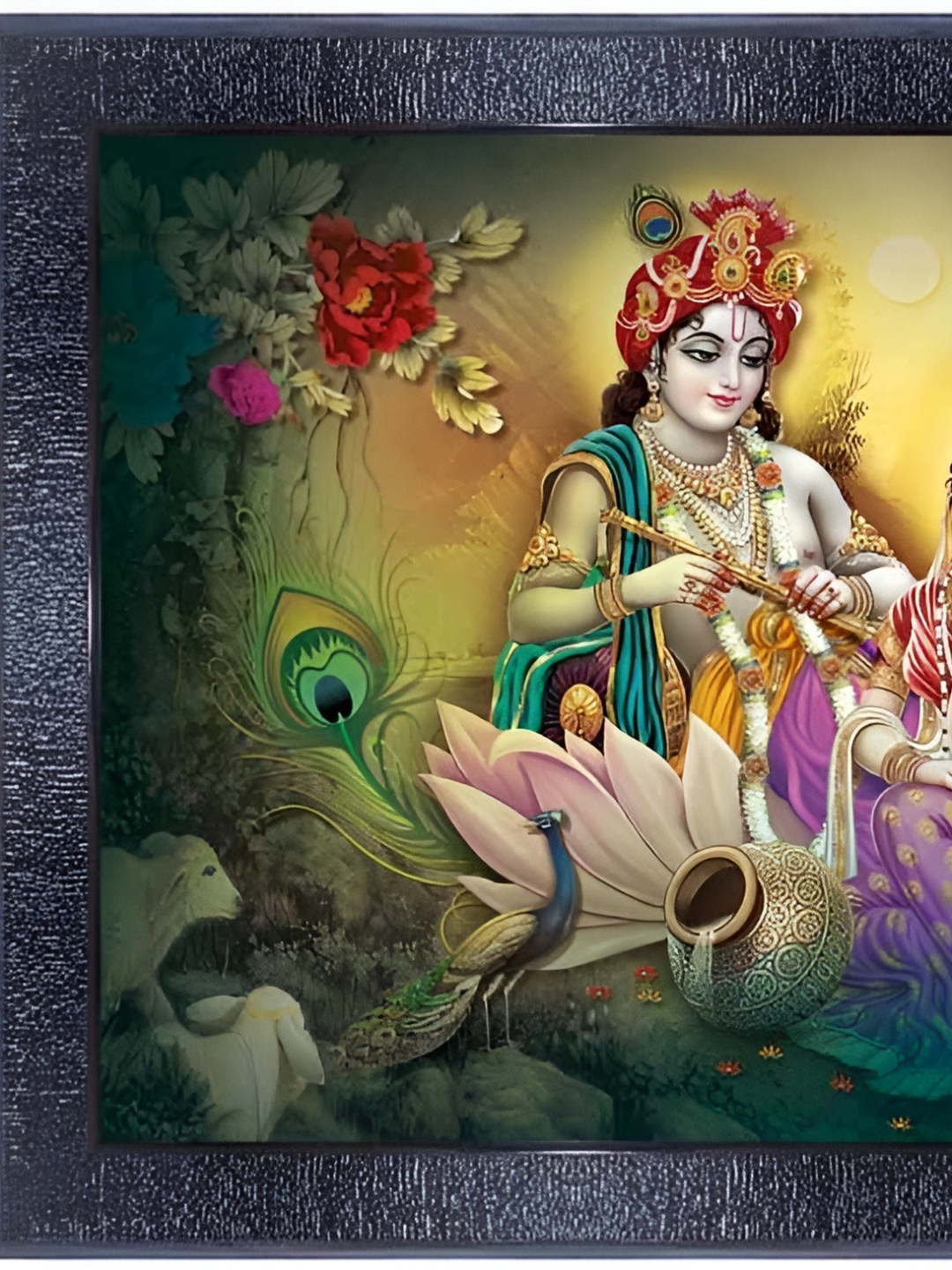 

PnF Brown & Green Wooden Religious Wall Art