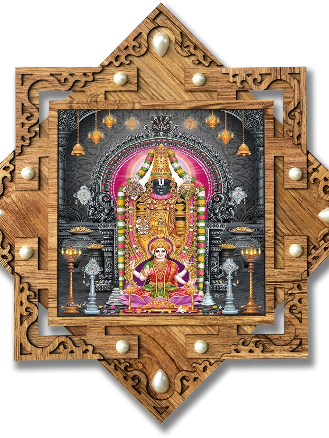 

PnF Brown & Grey Wooden Painting Wall Art
