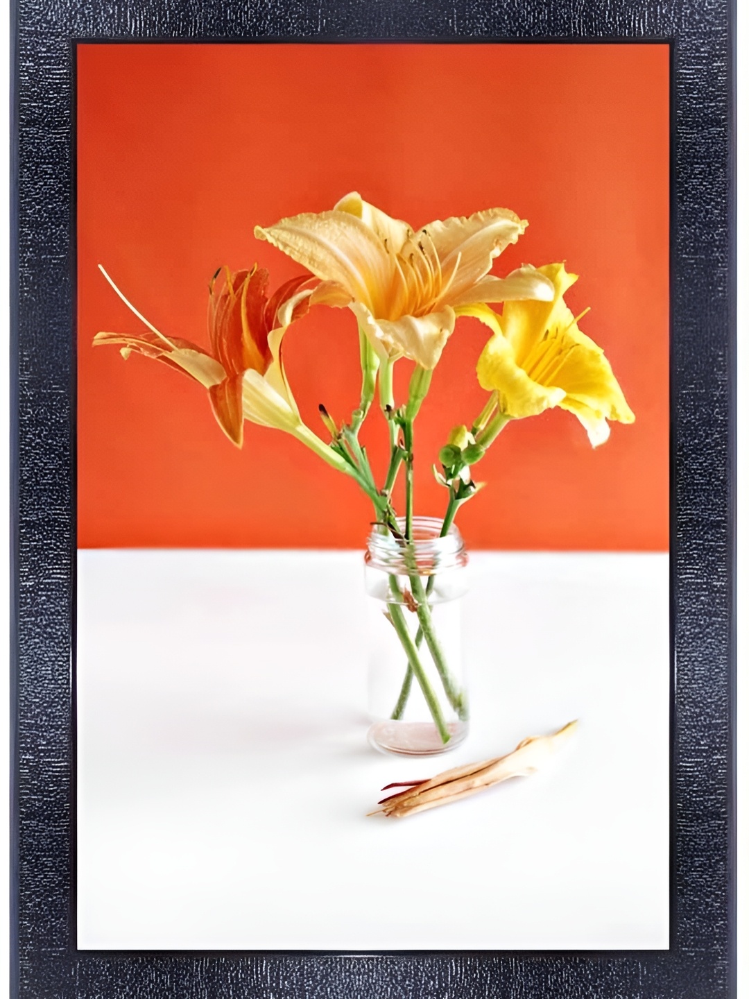 

PnF Black & Yellow Glass Floral and Botanical Wall Art