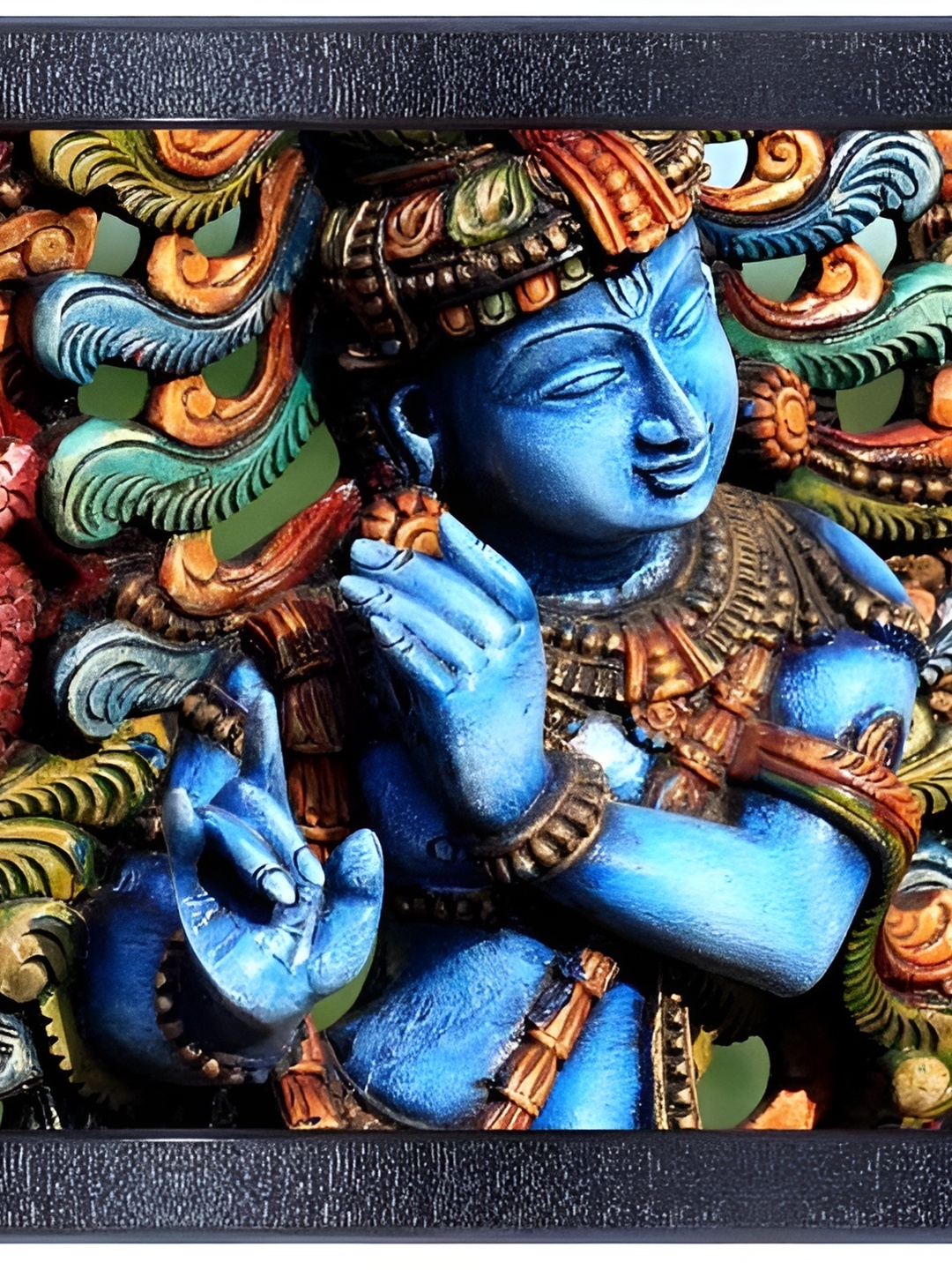 

PnF Black & Blue Wooden Religious Wall Art