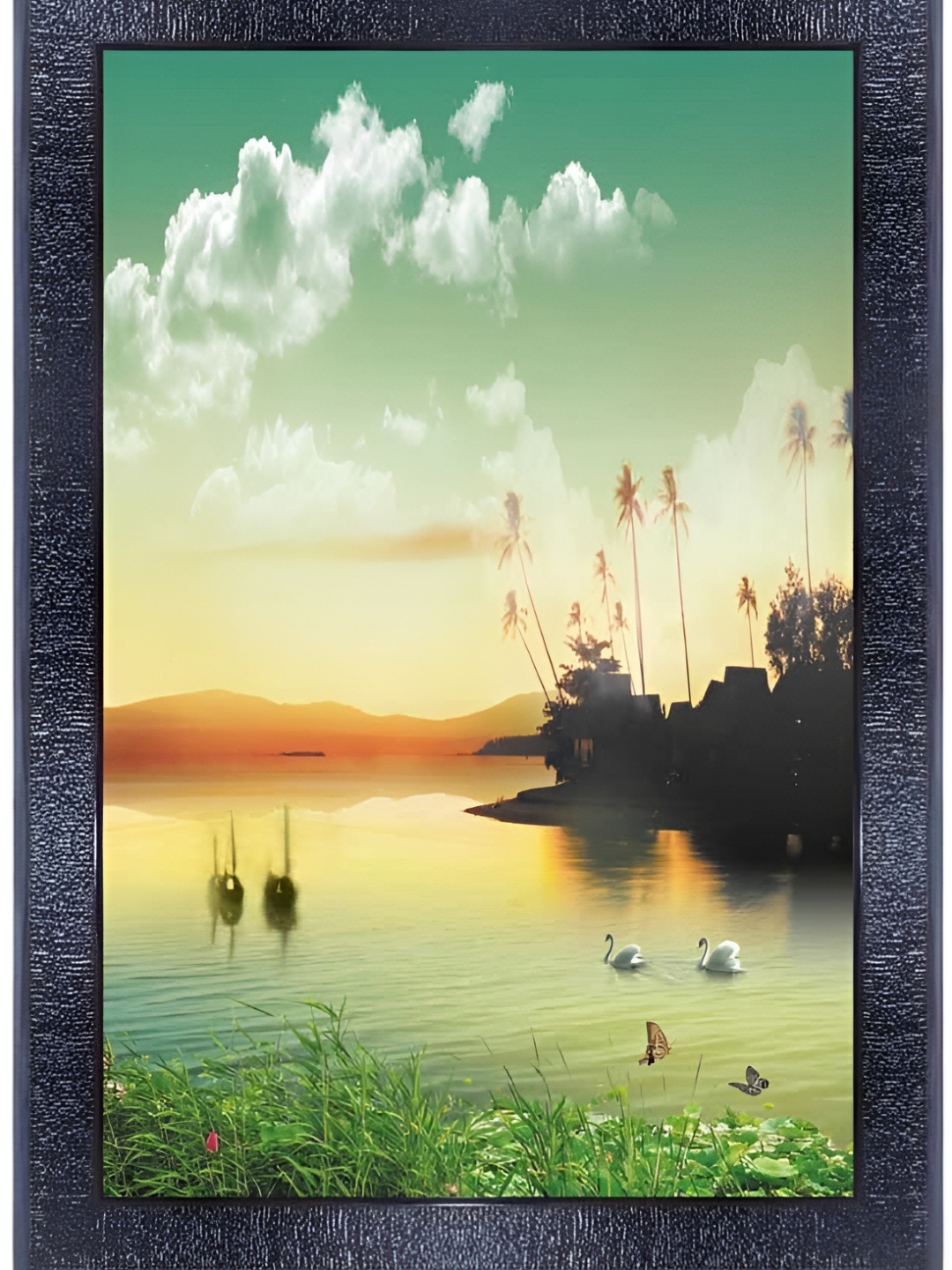 

PnF Black & Green Wooden Floral and Botanical Wall Art