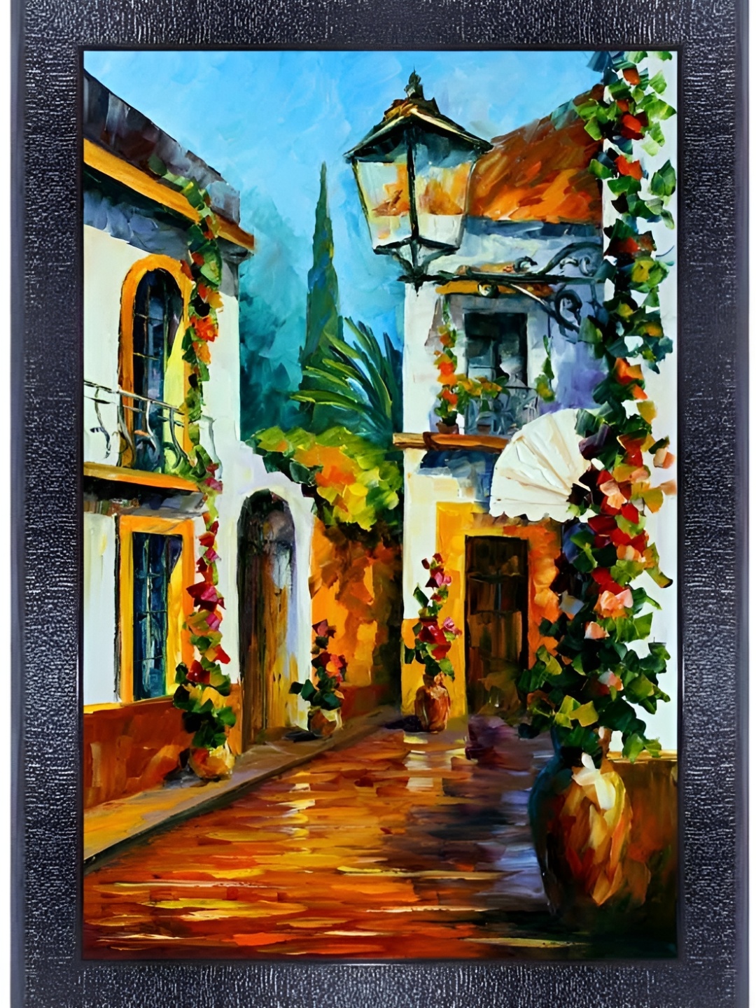 

PnF Black & Green Wooden Painting Wall Art