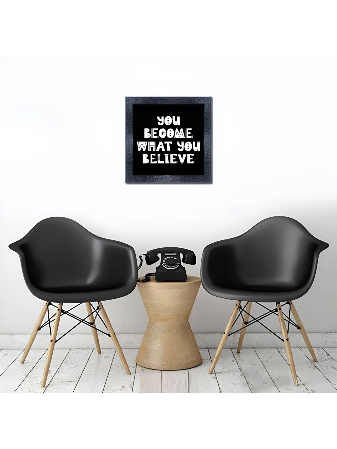 

PnF Black & White Wooden Painting Wall Art