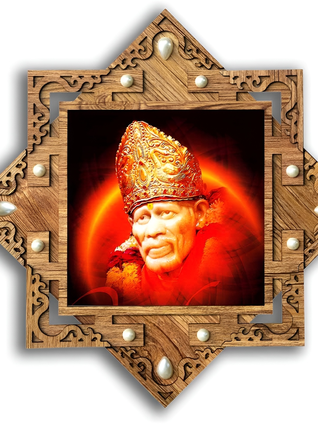 

PnF Brown & Red Religious Wall Painting