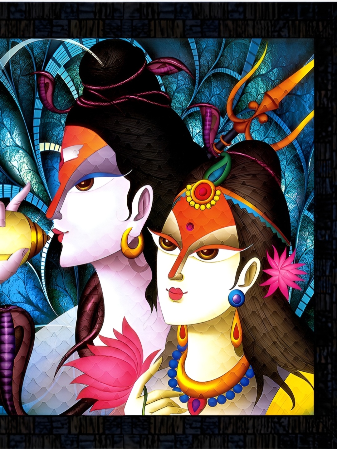 

PnF Black & Blue Religious Wall Art
