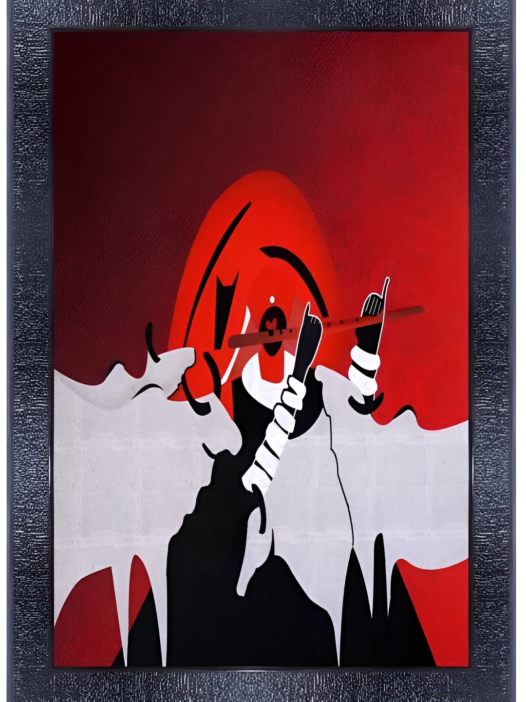 

PnF Black & Red Wooden Printed Wall Art