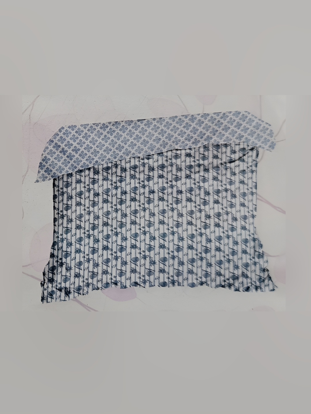 

Signature Grey & White 2 Pieces Floral AC Room Single Bed Dohar