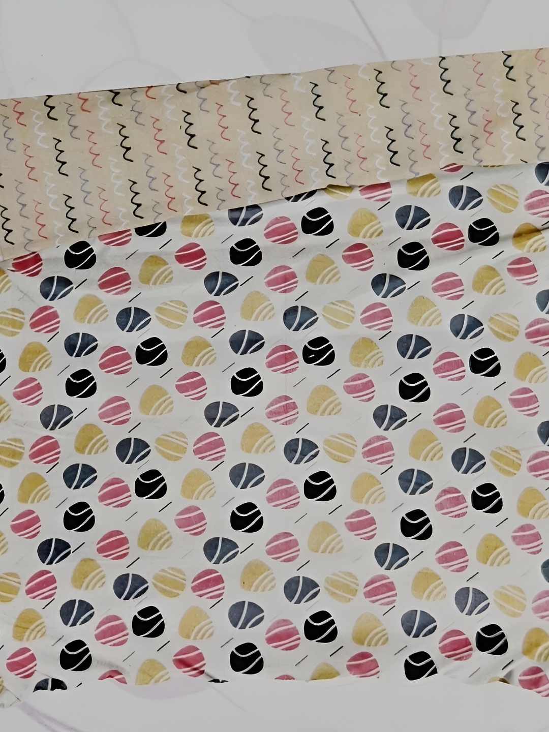 

Signature Cream-Coloured & Blue Floral Printed Pure Cotton AC Room Single Bed Dohar