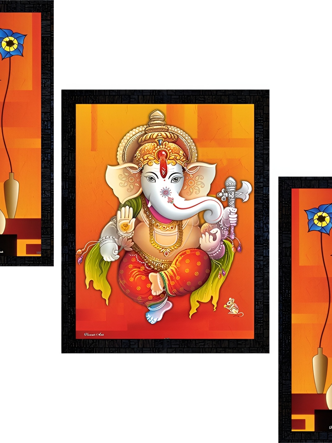 

PnF Black & Red Printed Religious Wall Art
