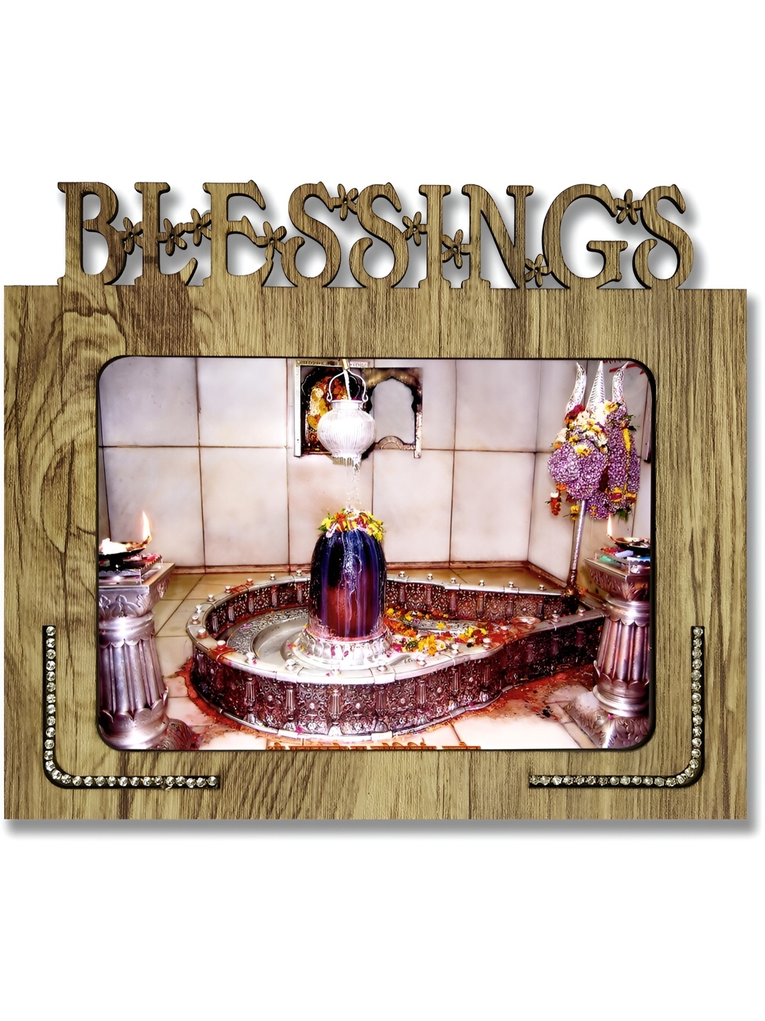 

PnF Brown & Pink Wooden Religious Wall Art
