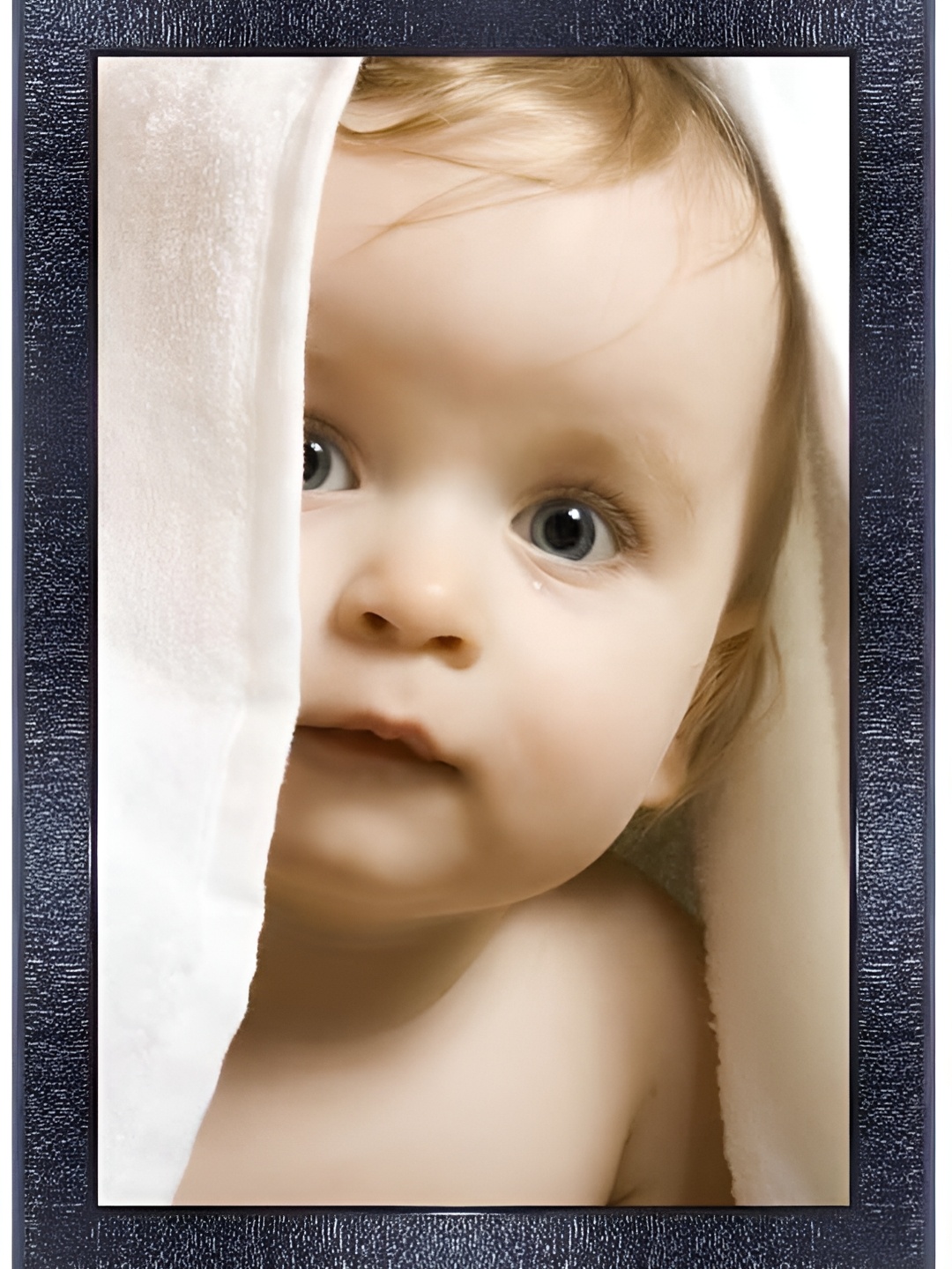 

PnF Black & White Baby Photograph Wooden Wall Art