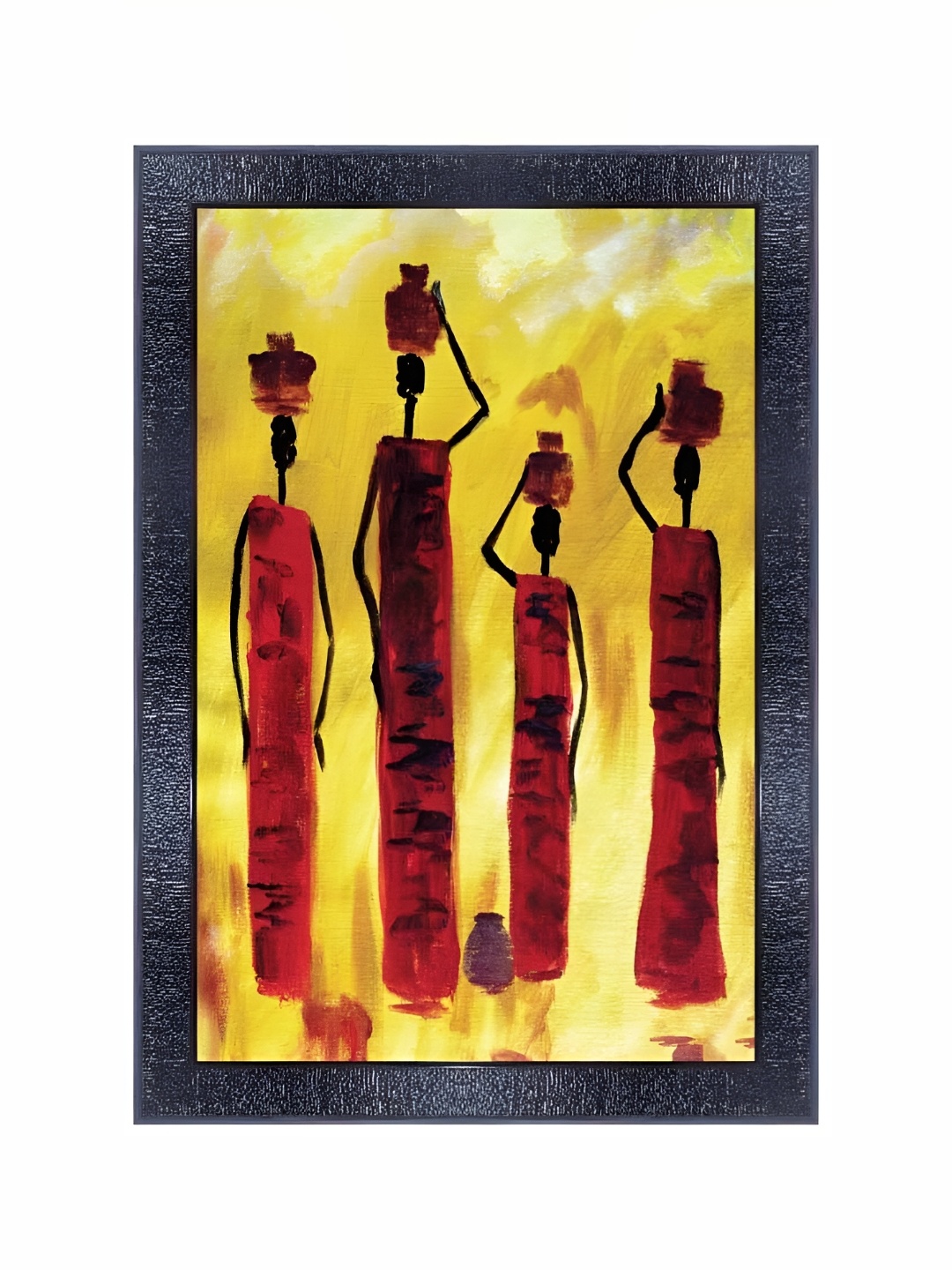 

PnF Black & Yellow Wooden Painting Wall Art